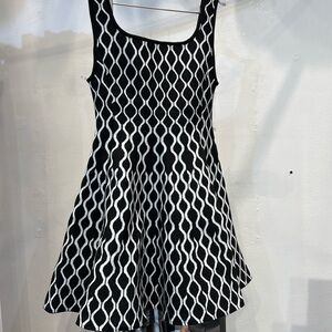 Maje Pattern knit dress